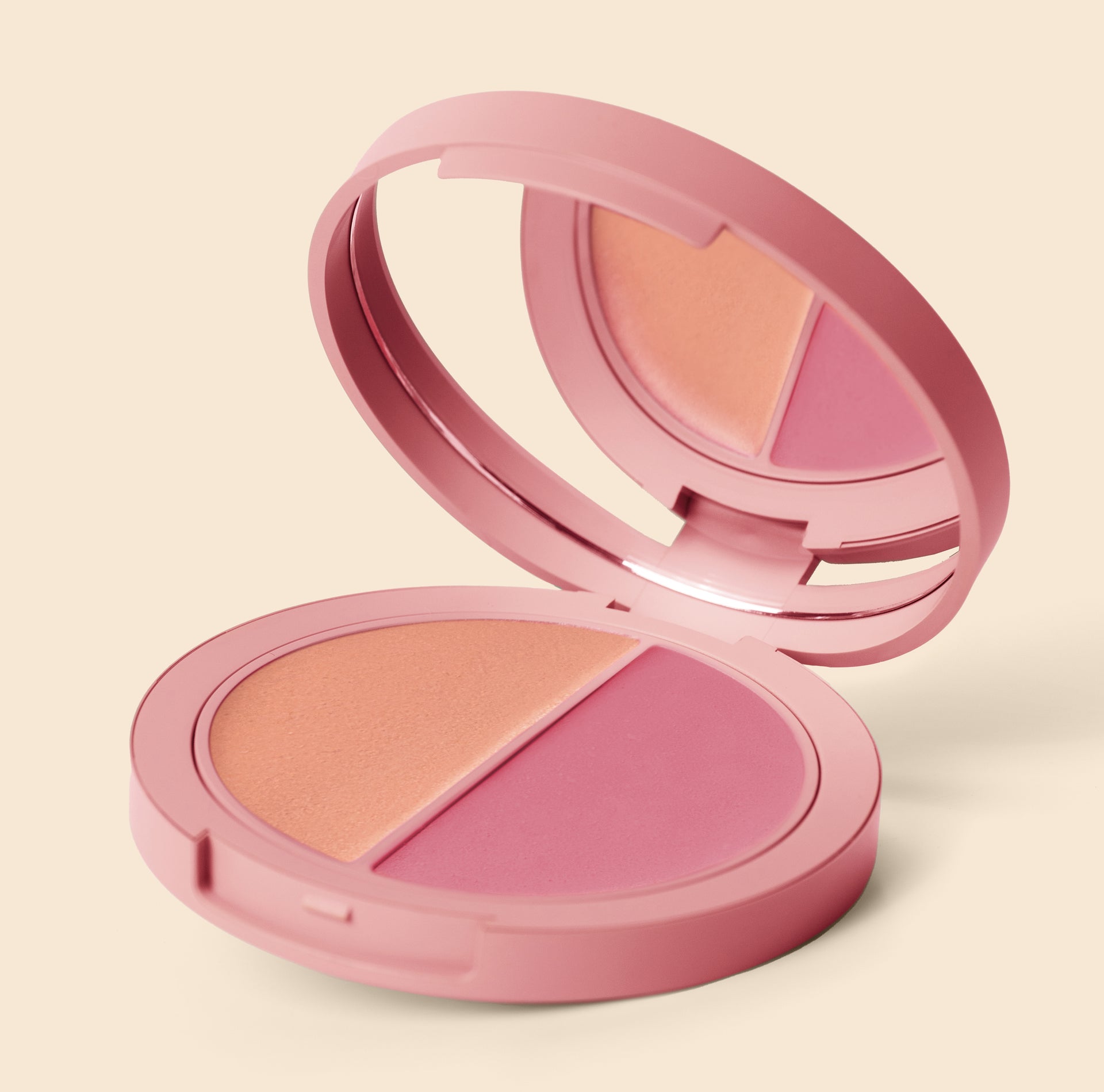 Blush Iluminador Multifuncional Outubro Rosa | DUO Pink & Peach 1 Blush Iluminador Multifuncional Outubro Rosa | DUO Pink & Peach