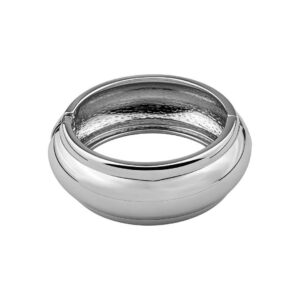 Bracelete Bold Medio Ariane Prata