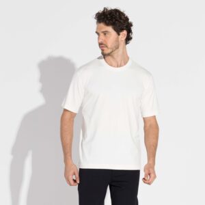 Camiseta Cotton Pima Masculina - Off White