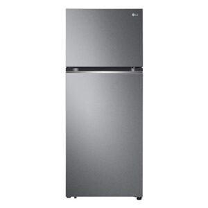 Geladeira LG Frost Free Inverter 395L Duplex Cor Platinum Inox (GN-B392PQD) - 127v