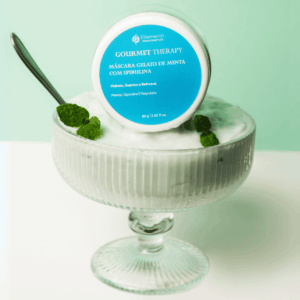 Gelato de Menta e Spirulina, Máscara Facial Revitalizante