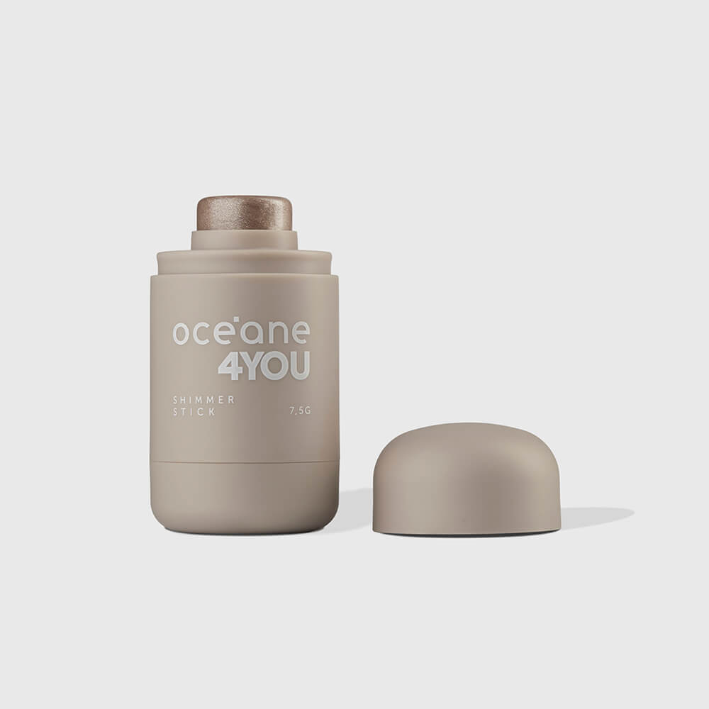 Iluminador em Bastão Perolado - Shimmer Stick Iced Pearl Oceane 4you 7,5g 1 Iluminador em Bastão Perolado - Shimmer Stick Iced Pearl Oceane 4you 7,5g
