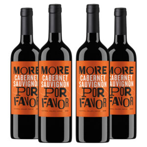 Kit 4 Vinhos Tintos Chilenos More Por Favor Cabernet Sauvignon