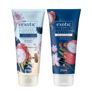 Kit Exotic Thailand Hidratante Corporal + Sabonete Líquido 200 ML