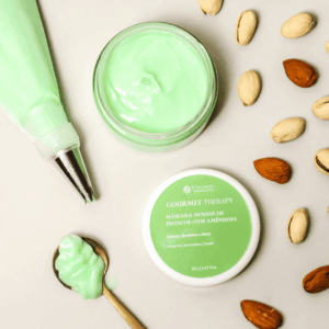 Mousse de Pistache com Amêndoas, Máscara Facial Reparadora