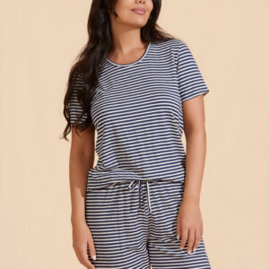 Pijama Meia Coxa Viscose Trabalhada Recco