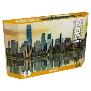 Quebra-Cabeça 1500 peças Panorama Manhattan - Grow