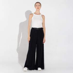 Regata Canelada Algodão Feminina - Off White