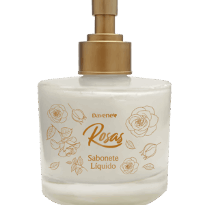 Sabonete Líquido Rosas Brancas Velvet 190ml - Davene