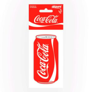 AROMATIZANTE AIRPURE CHEIRINHO AUTOMOTIVO COCA-COLA CARTÃO