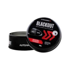 BLACKOUT AUTOAMERICA 100G REVITALIZADOR DE PLÁSTICOS ESCUROS