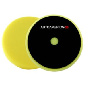 BOINA DE ESPUMA 6.5” AMARELA LOW COST AUTOAMERICA REFINO