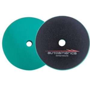 BOINA DE ESPUMA VERDE AUTOAMERICA CORTE PARA POLIMENTO