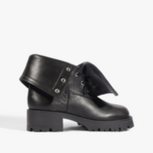 Bota Florenza Couro Preta