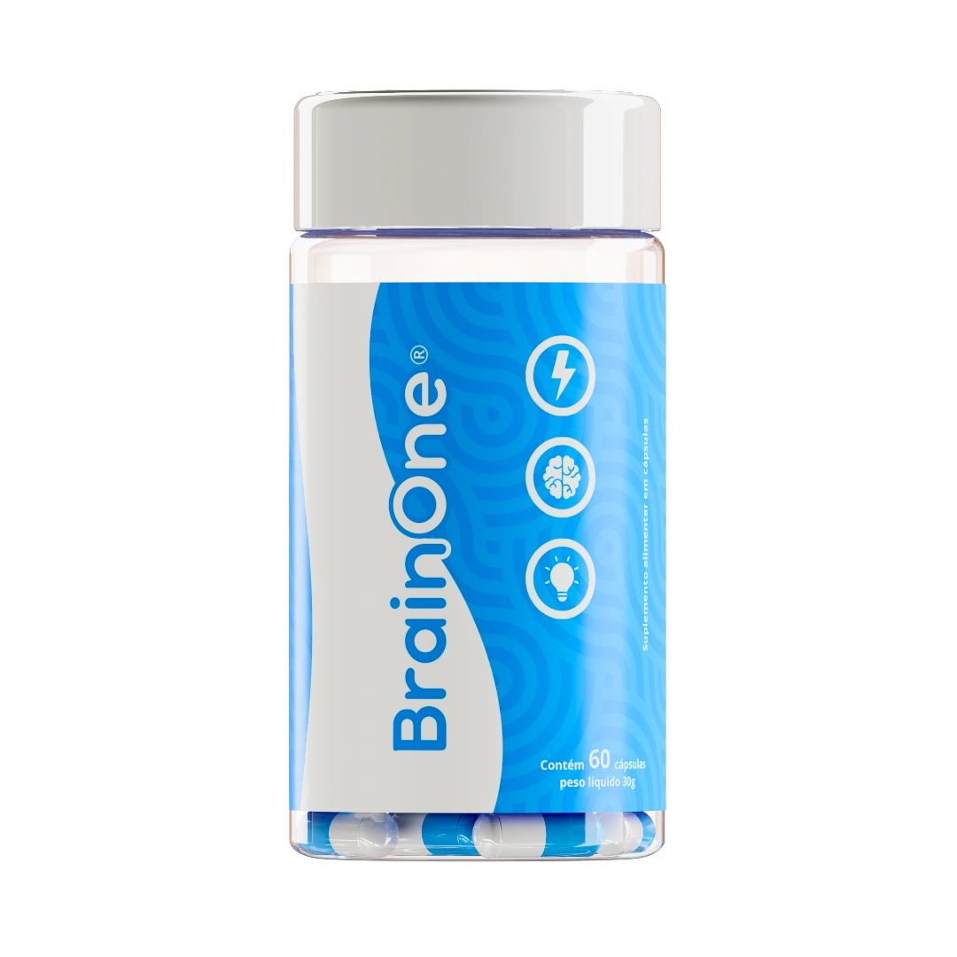 Brain One® Foco, Concentração e Memória (11 Ativos) - Bio Bran® | Comprar Suplementos,Termogênicos, Creatina, Ômega-3, Vitaminas e Mais 1 Brain One® Foco, Concentração e Memória (11 Ativos) - Bio Bran® | Comprar Suplementos,Termogênicos, Creatina, Ômega-3, Vitaminas e Mais