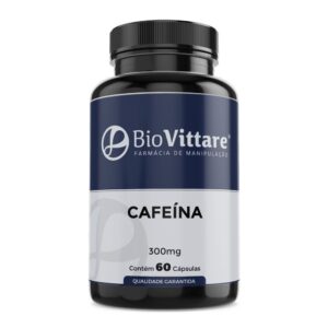 Cafeína 300mg 60 Cápsulas
