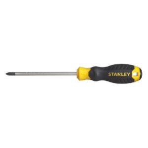 Chave de Fenda Cruzada Stanley 1/4x6 PH2 Cabo Emborrachado