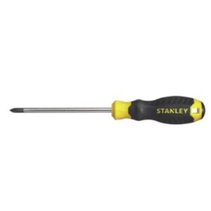 Chave de Fenda Cruzada Stanley 3/16x4 PH1 Cabo Emborrachado