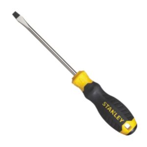 Chave de Fenda Plana Stanley 5/16x6 Cabo Emborrachado