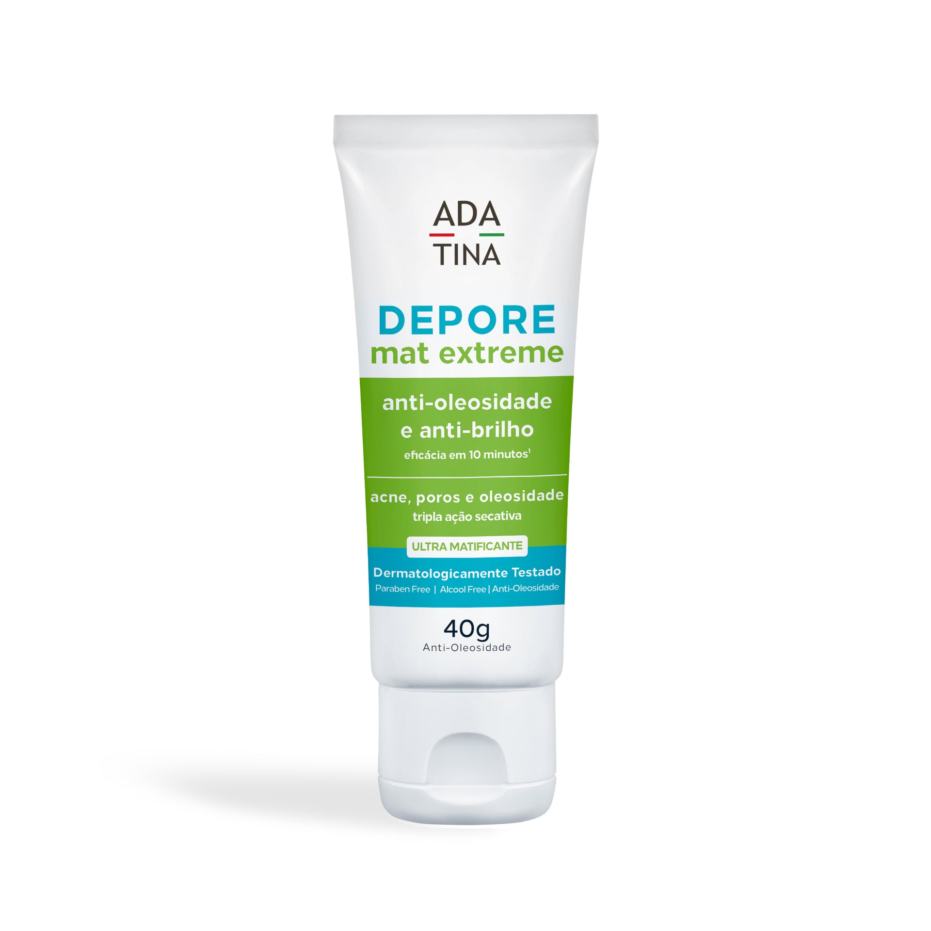 Creme Hidratante Ultra Matificante com Tripla Ação Secativa Para Peles Oleosas – Depore Mat Extreme Anti-Oleosidade 40g 1 Creme Hidratante Ultra Matificante com Tripla Ação Secativa Para Peles Oleosas – Depore Mat Extreme Anti-Oleosidade 40g