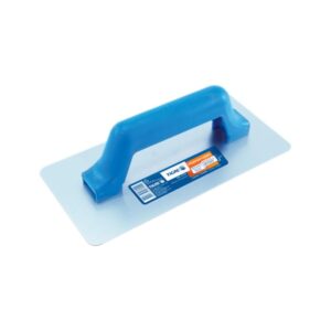 Desempenadeira Aço Tigre Lisa Cabo De PVC 257X12X8cm