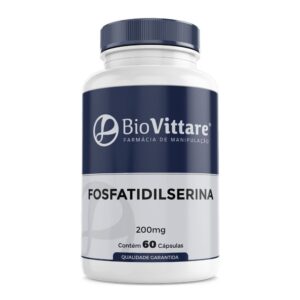 Fosfatidilserina 200mg 60 Cápsulas