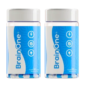 Kit 2 Potes - Brain One® Foco, Concentração e Memória - Bio Bran® | Comprar Suplementos,Termogênicos, Creatina, Ômega-3, Vitaminas e Mais