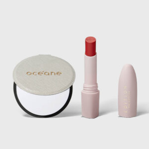 Kit Batom Vermelho + Espelho (2 Produtos)