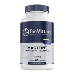 Magtein™ (Magnésio L-Treonato) 500mg 60 Cápsulas Com Selo de Autenticidade