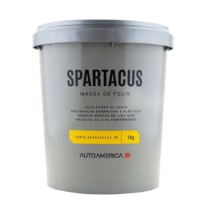 MASSA DE POLIR SPARTACUS 1KG POLIDOR AUTOMATIVO CORTE PESADO
