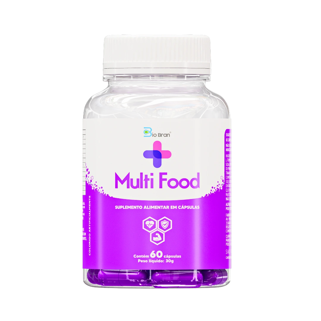 Multi Food® Multivitamínico e Mineral Completo de A-Z (23 Ativos) - Bio Bran® | Comprar Suplementos,Termogênicos, Creatina, Ômega-3, Vitaminas e Mais 1 Multi Food® Multivitamínico e Mineral Completo de A-Z (23 Ativos) - Bio Bran® | Comprar Suplementos,Termogênicos, Creatina, Ômega-3, Vitaminas e Mais