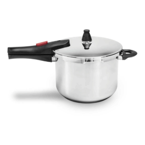 Panela de Pressão Inox Brinox Ultra com Fundo Triplo 4 Litros Ø20cm com 4 Dispostivos de Segurança