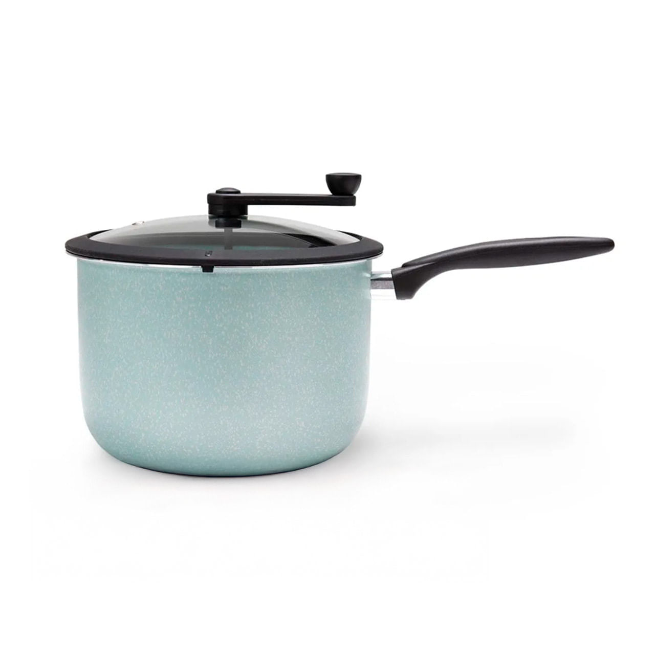 Pipoqueira Brinox Pic Poc Antiaderente Ceramic Life 5,5 Litros Ø22cm Verde 1 Pipoqueira Brinox Pic Poc Antiaderente Ceramic Life 5,5 Litros Ø22cm Verde