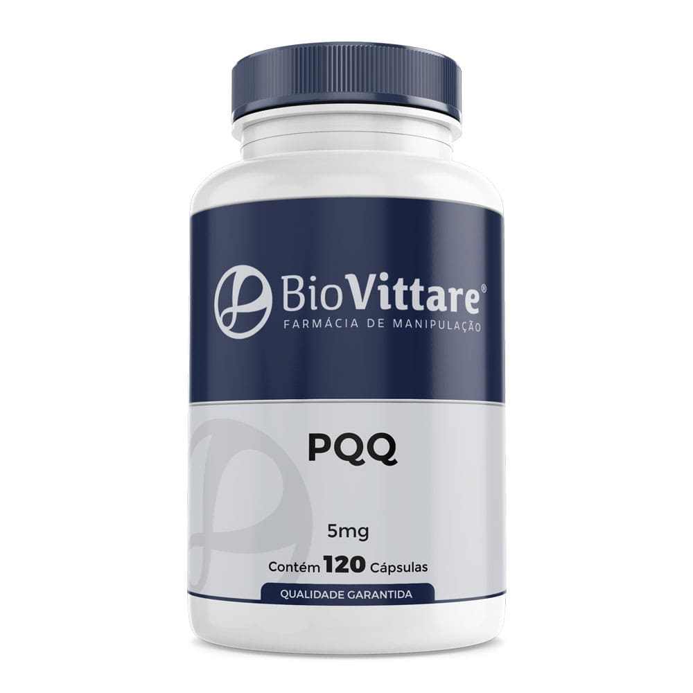 PQQ 5mg 120 Cápsulas 1 PQQ 5mg 120 Cápsulas