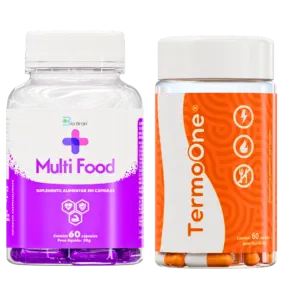 Termo One® + Multi Food® Emagrecedor + Multivitamínico - Bio Bran® | Comprar Suplementos,Termogênicos, Creatina, Ômega-3, Vitaminas e Mais