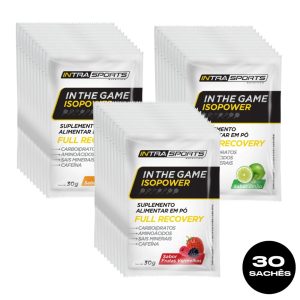 Combo 30 Sachês In The Game | Intra Sports Nutrition