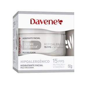 Creme Hidratante Facial de Aveia Hipoalergênico 50g