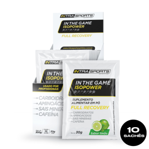 In The Game 10 Sachês Limão | Intra Sports Nutrition