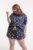 Camiseta Pijama Feminino Cropped Estampa Gamer