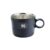 Caneca Daybreak Cappuccino com Pires Stanley Matte Black | 192ML