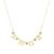Colar Piuka Amor Zircônia Cristal Folheado a Ouro 18k