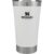 Copo Térmico para Cerveja com Tampa em Inox 473ml Stanley Branco