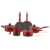 Jogo de Panelas Brinox Antiaderente Ceramic Life 6 Peças Easy Vermelho