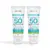 Kit 2 Unidades Protetor Solar 12HS Organo Mineral Antioleosidade para Pele Oleosa – Normalize Solar Matte Intense FPS 50 40g