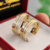 Par Alianças de Moedas Antigas Trabalhadas 6mm Mod. R2 com Granitado